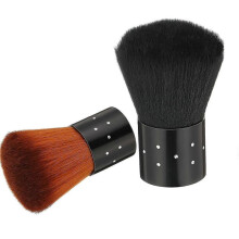(color 2) Nail Paint Mushroom Brush Color Soft Cleaning Brush (Purple, Pink) - 2 Count