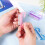 Plastic Handle Nail Cleaning Brush Tool (Random Color) 6 Pieces 4