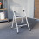 2 Step Ladder with Rubber Step Safety Handle Portable 1