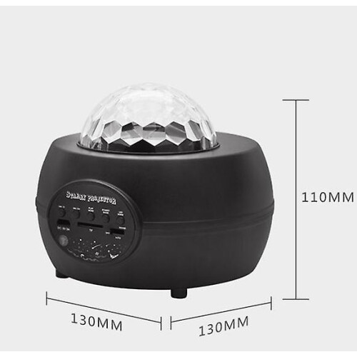 (As show, One size) Bluetooth starlight night light 1