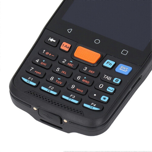 (As show, One size) Handheld Data Terminal 4G WiFi Bluetooth 1D 2D Barcode Scanner Mobile Handheld Computer for Android 1