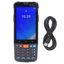 (As show, One size) Handheld Data Terminal 4G WiFi Bluetooth 1D 2D Barcode Scanner Mobile Handheld Computer for Android