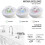 (As show, One size) Mini ultrasonic multi-function household dishwasher 3