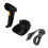 (As show, One size) Barcode Scanner 2.4G Wireless 1D Bar Code Reader Tool with Charging Base for Store 1