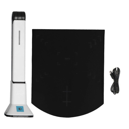 (As show, One size) KC5M01 High Definition Scanner Portable Foldable 8MP Document Camera Overhead Scanners