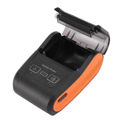 (As show, One size) Thermal Receipt Printer USB Mini Portable Bluetooth HD Printing for POS Office Electronics 2