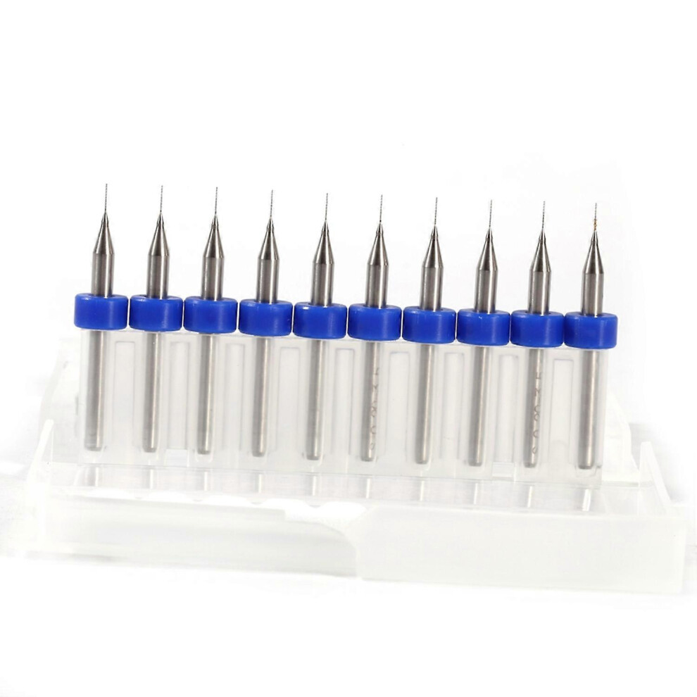 (As Show, One Size) Cemented Carbide Pcb Print Circuit Board Carbide Micro Drill Bits (0.2Mm) 6909775540282