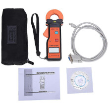 (As show, One size) High Accuracy Leakage Current Clamp Meter AC DC Clamp Meter Measuring Tools 140A