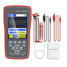 (As show, One size) 2 in 1 Signal Generator Multimeter Multifunction 4000 Counts Wave Signal Generator with 2.8in Color Display Coil Control for Auto Repair