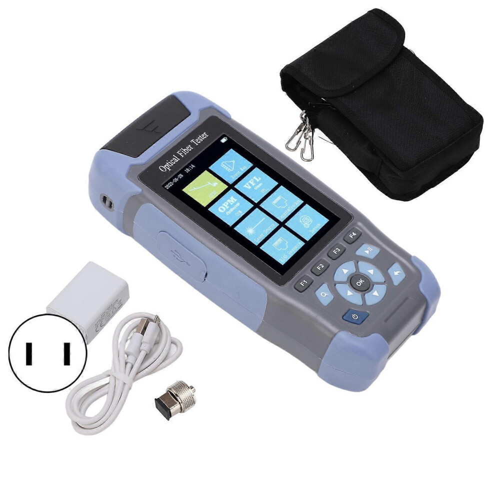 (As Show, One Size) Otdr Optical Fiber Tester 3.5In Optical Time Domain Reflectometer Breakpoint Loss Detector Us Plug 110240V 6909775982112