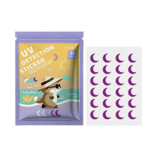 (B) Soon Detection Stickers For Sunscreen Stickers When To Re-Apply Sunscreen Reusuable Sunblock Patches For Protection PUW4065