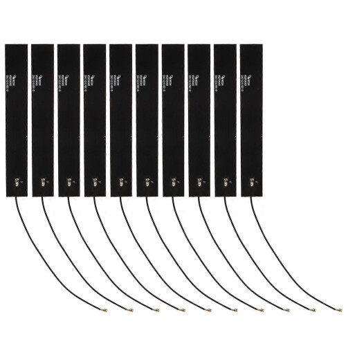 (As show, One size) 10Pcs Antenna Stable Transmission Wide Range IPEX Interface Strong Anti Oxidation Ability Internal Antenna