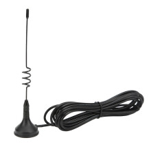 (As show, One size) RF Antenna 5DBI High Gain SMA Inner Pin Interface Wireless Wifi Signal Antenna with Magnetic Suction Cup Base