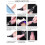 (As show, One size) Nail Tools Set Extension Glitter Light Polishing Tools Set 2