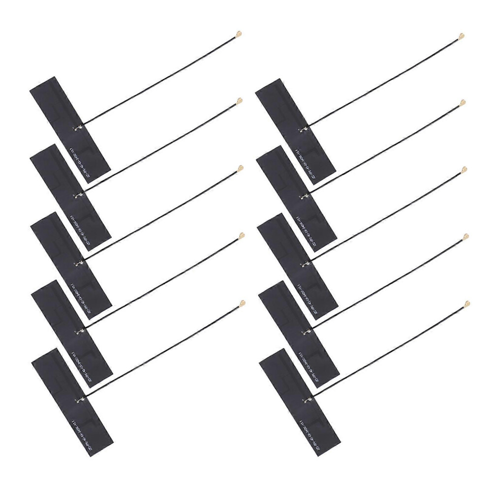 (As Show, One Size) 10Pcs Internal Antenna Lte 4G Stable Transmission Strong Signal Easy Installation High Gain Ipex Interface Antenna 6909775991602