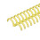 (As show, One size) 10Pcs Comb Binding Spines 150 Pages 30 Ring Plastic Binder Combs Easy to Open Close Adding 19mm for 3