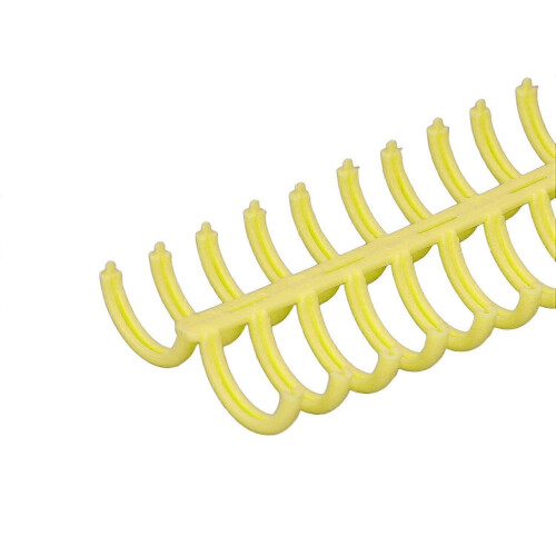 (As show, One size) 10Pcs Comb Binding Spines 150 Pages 30 Ring Plastic Binder Combs Easy to Open Close Adding 19mm for 1