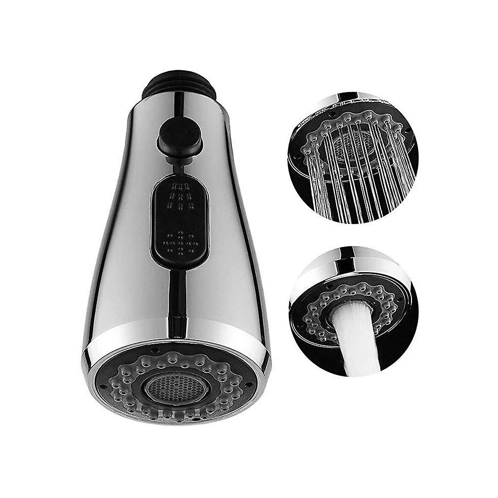 (As Show, One Size) Two Function Replacement Kitchen Faucet Handles Sprayer Shower Heads Faucet Head,Kitchen Faucet Spou 6909775810811