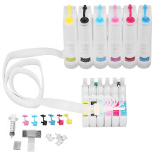 (As show, One size) Continuous Ink Supply System Transfer Sublimation Ink Supply Tool for R330 1390 Inkjet Printer