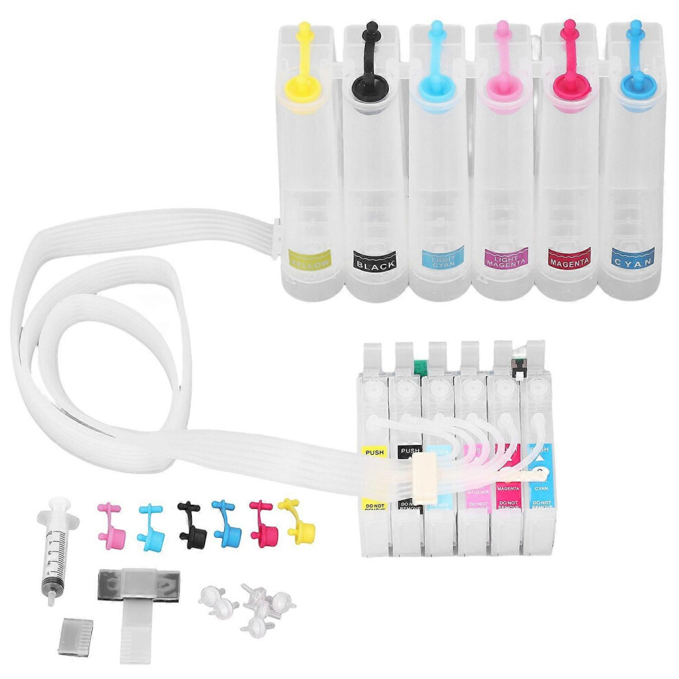 (As Show, One Size) Continuous Ink Supply System Transfer Sublimation Ink Supply Tool For R330 1390 Inkjet Printer 6909775616499