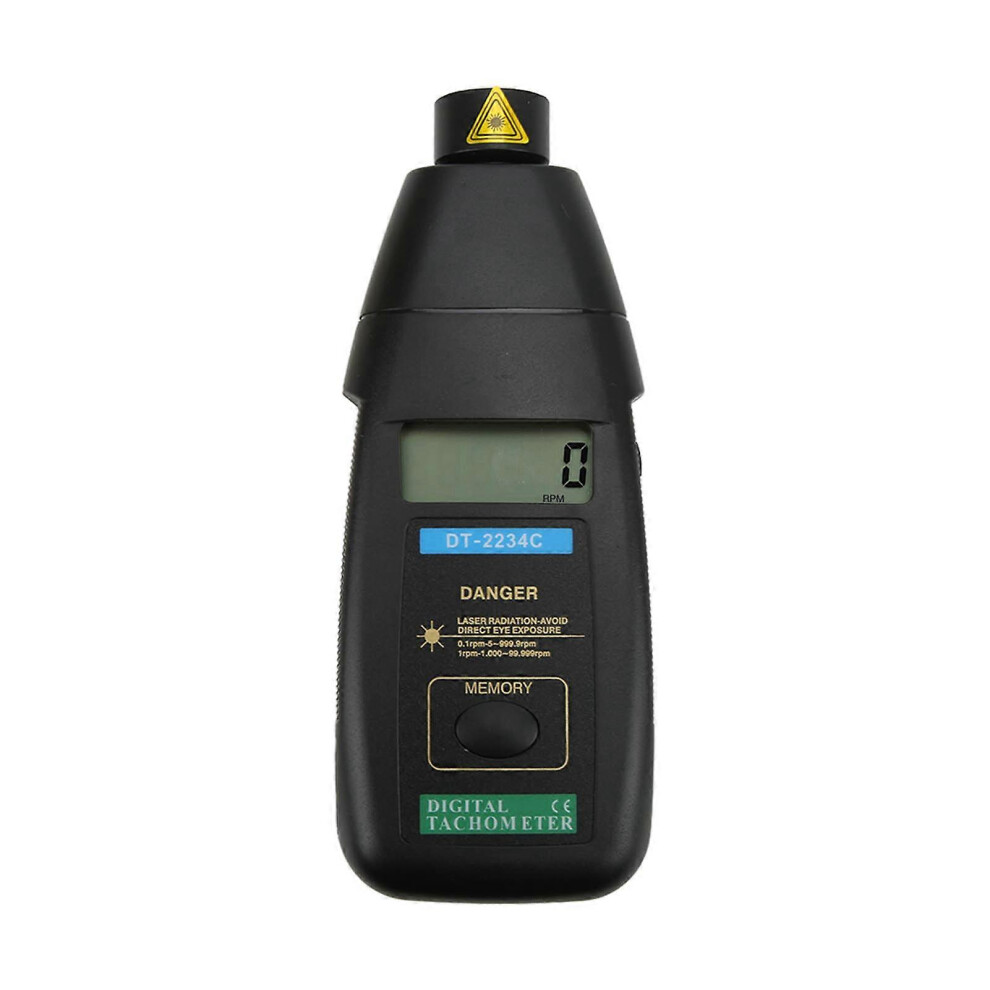 (As Show, One Size) Digital Tachometer Fast Accurate Measurement Automatic Memory Anti Interference Speed Tester For Motorcycle Marine 6909775993231