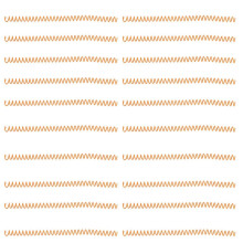 (As show, One size) 20Pcs Spiral Binding Coils 30 Sheet ABS Plastic Spiral Binding Spines for Stationery Work Orange