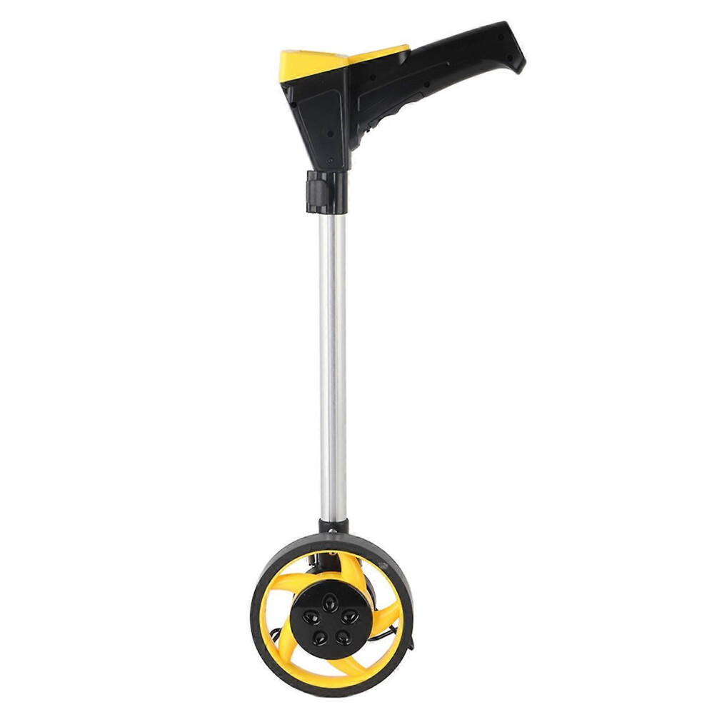 (As Show, One Size) Foldable Digital Distance Measuring Wheel Measure Road Land Builders Workers 6909775577875