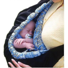 (02 Blue Plaid, One size) 01 Red Plaid:Child Sling Wrap Swaddling Kids Nursing Pouch Front Carry For Newborn Infant Baby Ring Sling Backpack_Gift Of G