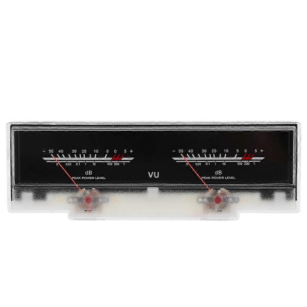 (As Show, One Size) P78wtcog Vu Meter Dual Header Db Amplifier Level Audio Meter With Backlight Accessory 6909775992425