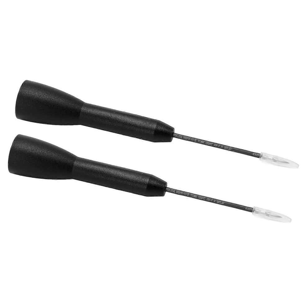 (As Show, One Size) 2Pcs Test Probe Insulation Protection Simple Operation 1Mm Multimeter Needle Piercing Probe 600V 10Ablack 6909775992548