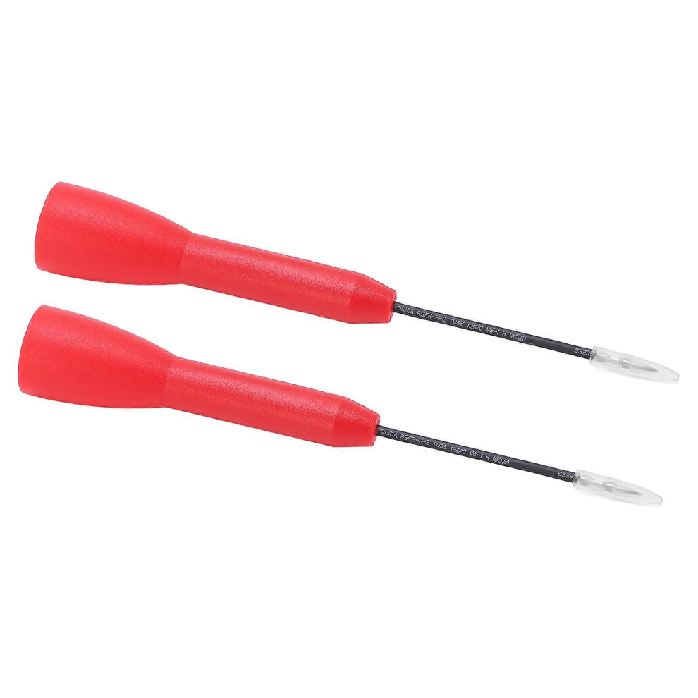 (As Show, One Size) 2Pcs Test Probe Insulation Protection Simple Operation 1Mm Multimeter Needle Piercing Probe 600V 10Ared 6909775999066
