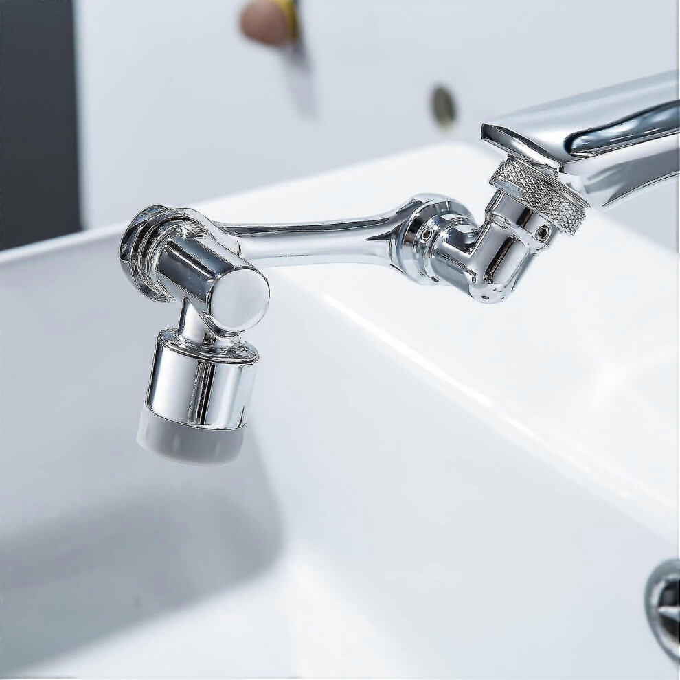 (As Show, One Size) 1080 Degree Rotating Faucet Aerator Extender, Multifunctional Kitchen Sink Sprayer Attachment With 2 Water Flow Modes For Kitchen, 6909775957240