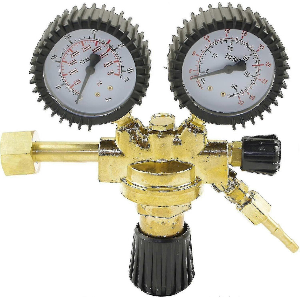 (As Show, One Size) Pressure Reducer Argon/Co2 - Inert Gas Pressure Regulator For Mig/Mag Welding Unit_gift Of G 6909775940815