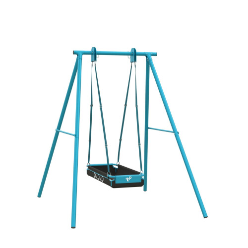TP Deluxe Single Metal Swing with Pirate Boat Seat 1