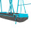 TP Deluxe Single Metal Swing with Pirate Boat Seat 5