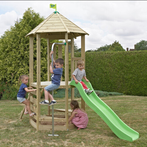 Castlewood climbing frame with Wavy Slide - FSC certified 2