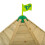 Castlewood climbing frame with Wavy Slide - FSC certified 7