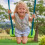 TP Knightswood Double Wooden Swing Set 3