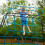 TP Explorer Metal Climbing Frame Set with Monkey Bridge Black Edition 7