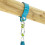 TP Kite Wooden Double Swing Set with 8ft Slide 4