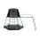 TP Explorer Metal Climbing Frame Set with Jungle Run Black Edition 1