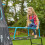 TP Explorer Metal Climbing Frame Set with Jungle Run Black Edition 3