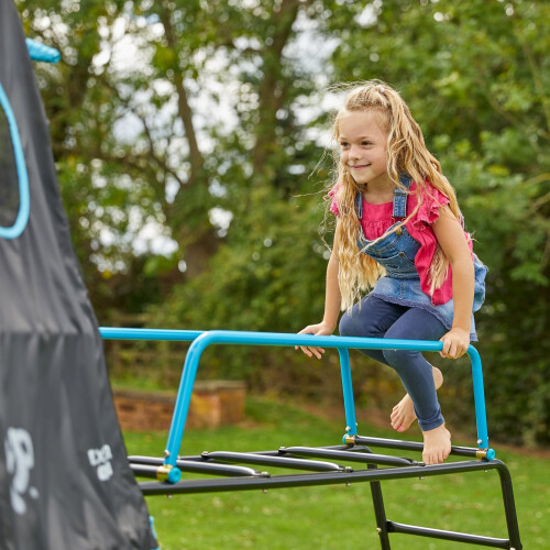 TP Explorer Metal Climbing Frame Set with Jungle Run Black Edition 2