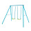 TP Deluxe Double Metal Swing Set 2