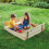 TP Wooden Lidded Sandpit with Dig & Explorer Accessory Kit - FSC certified 3