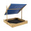 TP Wooden Sandpit with Sun Canopy 10