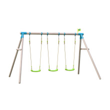 TP Sherwood Triple Wooden Swing Set