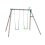 TP Sherwood Wooden Double Swing Set 2