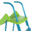 TP 8ft (2.2m) Ripple Wavy Slide & Stepset 6