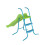 TP 6ft (1.8m) Wavy Slide & Stepset 7